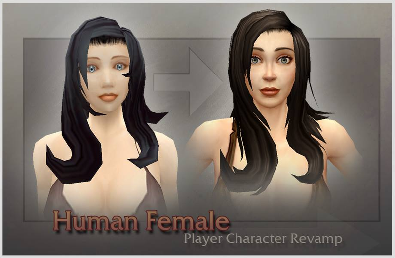 Illustration for article titled Blizzard reveals the new look of WoW's human female character models